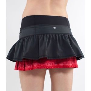 Lululemon Athletica Run Your Heart Out Skirt